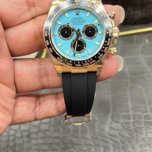 Rolex Daytona Series / 40mm Tiffany Blue Dial / Powered by Dandong 4131 Automatic Chronograph Movement