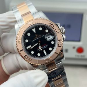 "N+" Rolex Yacht-Master Steel Bracelet Model / 40mm Case / Powered by 3235 In-House Movement. C/Vs Factory Quality. C Factory with Jumping Hour. (Top-tier C-grade, C Factory/Vs Factory Alternatives!)