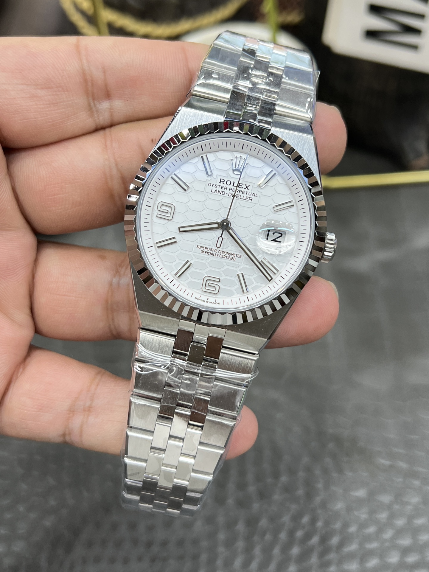 ES Rolex Landmaster Series / 40mm x 9.7mm / Powered by Japanese Citizen 9015 modified to 7135 fully automatic mechanical movement - Image 3