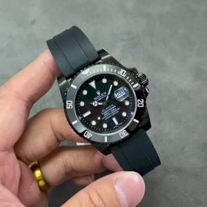 Blaken Rolex Submariner All-Black 3135 Movement 40mm