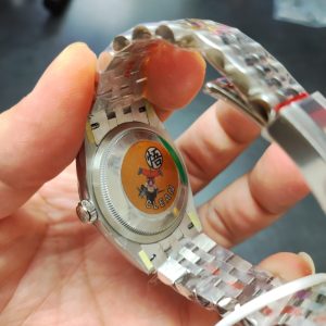 Alternative view of Factory C 36mm Two-Tone Green Pineapple, 36mm Rolex Green Pineapple, 36mm Two-Tone Datejust