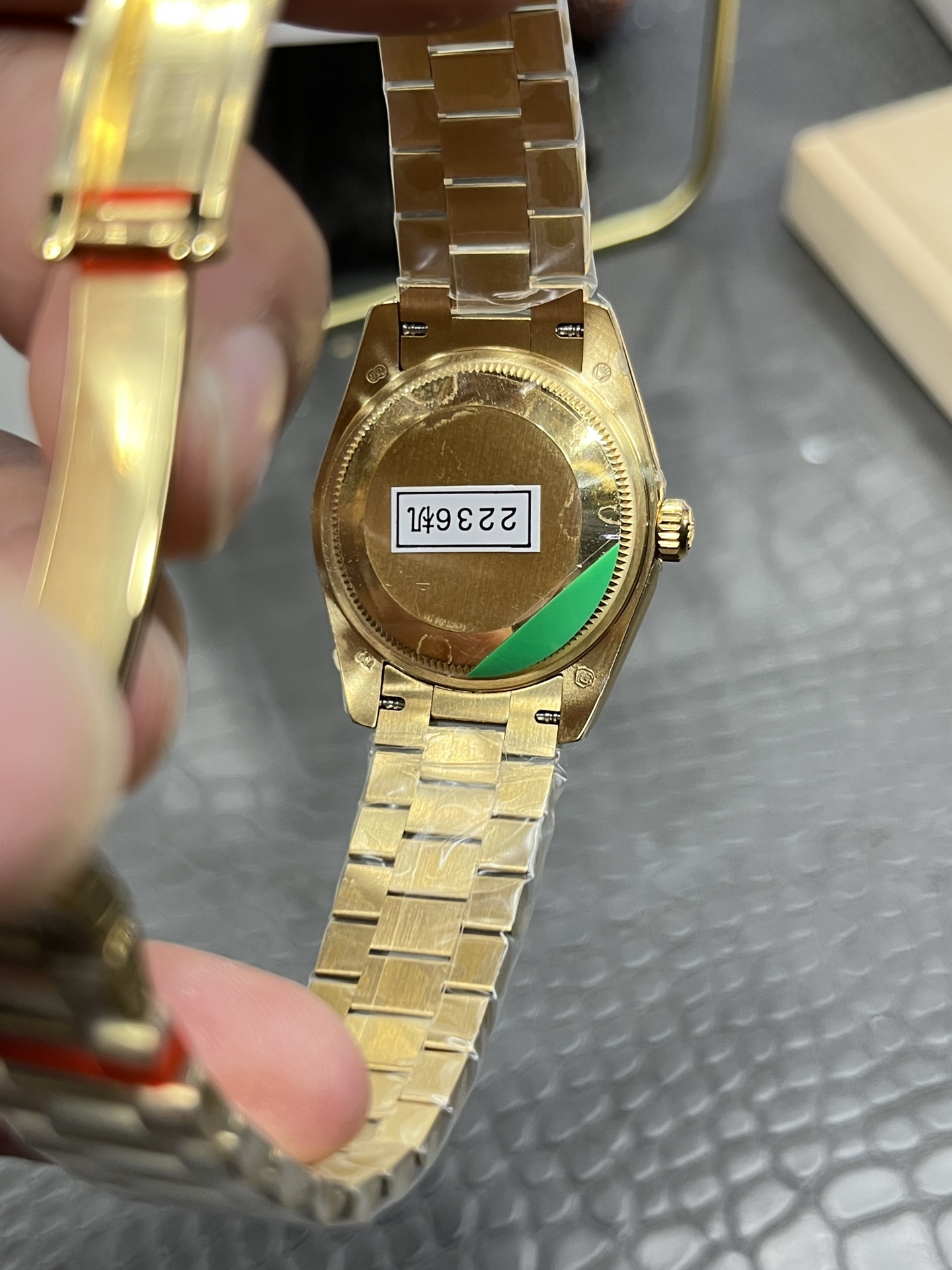 GS Rolex Datejust Series / 31mm Solid Gold Diamond Dial / Powered by Hangzhou Cal.2236 Automatic Mechanical Movement - Image 7