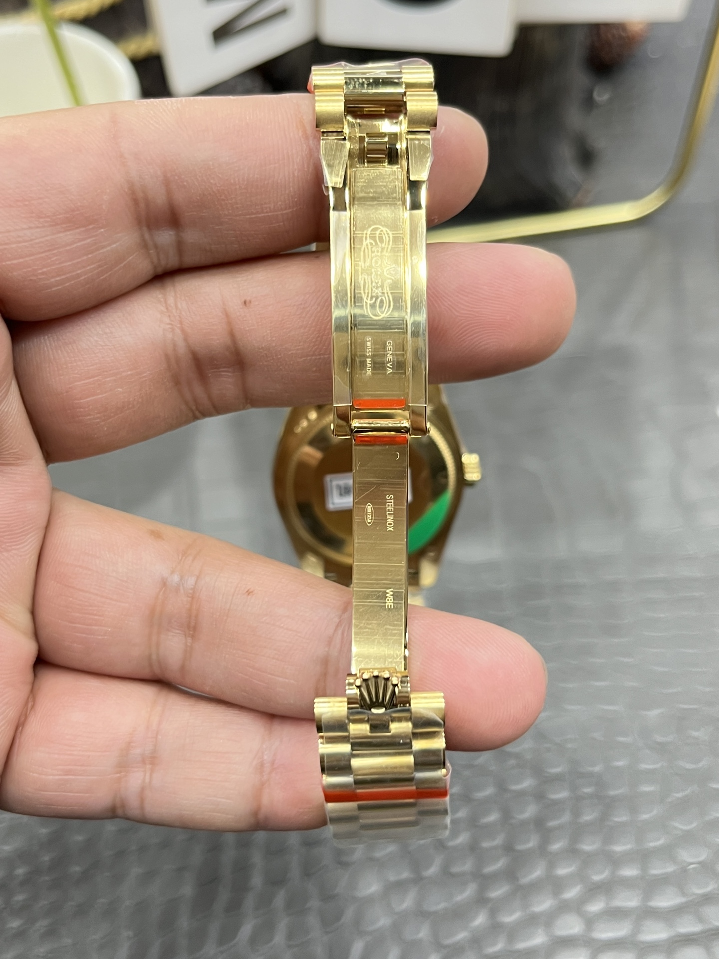 GS Rolex Datejust Series / 31mm Solid Gold Diamond Dial / Powered by Hangzhou Cal.2236 Automatic Mechanical Movement - Image 8