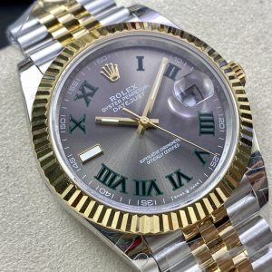 Alternative view of Green Bamboo Basket with Five Gold Beads 41