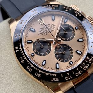 Alternative view of Clean Factory C Factory Rolex Rose Gold Daytona 4130 Movement 904L Steel 40mm