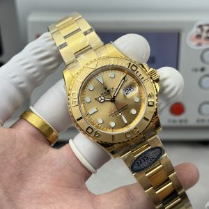 Alternative view of "N+" Rolex Yacht-Master Steel Bracelet Model / 40mm Case / Powered by 3235 In-House Movement. C/Vs Factory Quality. C Factory Skip-Numbered. (Top-tier C-grade, C Factory/Vs Factory Alternatives!)