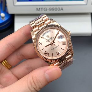 EW Rose Gold Sunday Log