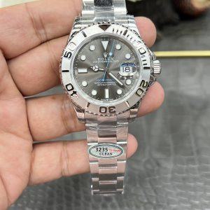 Rolex-Style Grey Yacht-Master Replica / 40mm / Shanghai 3235 Automatic Mechanical Movement