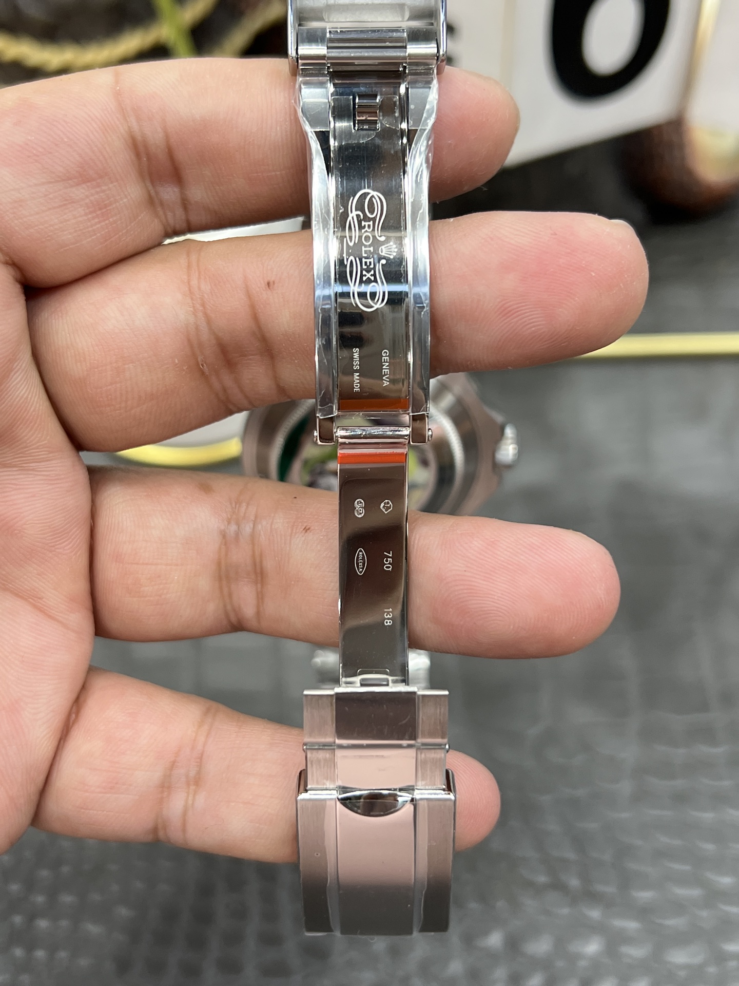 Rolex-Style Grey Yacht-Master Replica / 40mm / Shanghai 3235 Automatic Mechanical Movement - Image 8