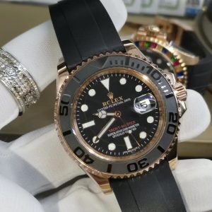 Alternative view of Rolex Gold Yacht-Master Men's Watch