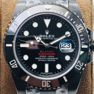 Black Steel Submariner 40mm