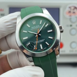 VS Magnetic Series "Lightning" Green Dial, Blue Dial, Black Dial, White Dial, Digital Dial VS Factory, ROLEX Milgauss Series, 🏅️ Triple-Code Authentication, NFC-Enabled! Quality Guaranteed!116400 Lightning Hands, Green Crystal, White Crystal - Highest 904L Version! Blue Dial, Green Dial, White Dial, Black Dial, Digital Dial! Anti-Magnetic Dual Case Back! ✅✅✅ Synchronized green sapphire crystal, custom solid-core 3131 integrated movement. Dimensions: 40mm. Oystersteel forged steel case. 📸 Crafted from 904L steel—a superalloy widely used in high-tech, aerospace, and chemical industries, ensuring exceptional corrosion resistance.Oystersteel is exceptionally durable and polishable, maintaining its aesthetic integrity even in extreme environments. The electroluminescent blue dial, paired with green sapphire crystal, complements the iconic lightning-shaped seconds hand.Rolex Milgauss—A Tribute to Science! Authenticity verified by watch ⌚️ code 6R9999V6 (three codes match), clasp code 1JR, includes NFC card. Genuine VS Factory replica, shipped with actual photos. 🎁 Ultimate luxury gift recommendation💥 Authentic VS Factory quality📷