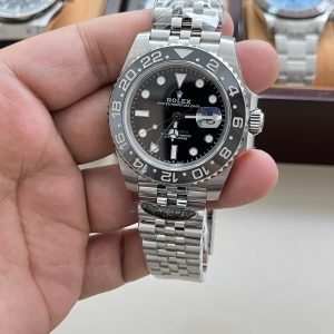 Alternative view of Replica Rolex GMT-Master II Series / 40mm Small Green Hands / Shanghai 3285/3186 Automatic Mechanical Movement (Optional)