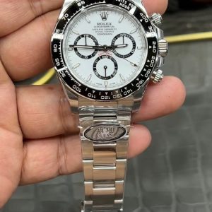 Rolex Daytona Series / 40mm Panda Daytona / Featuring Shanghai-modified Dandong Cal.4131 Automatic Chronograph Mechanical Movement