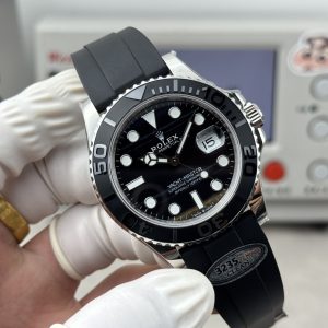 Alternative view of "N+" Rolex "Cat's Eye" Yacht-Master Series / 42mm case diameter / Powered by 3235 integrated movement / Free rubber strap with order. C/Vs factory quality. C factory serial number variation. (Top-tier C-grade, C factory/Vs factory alternatives!)