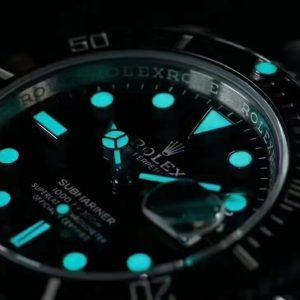 Alternative view of Every man needs a Rolex, and every Rolex needs a Submariner. [Eating watermelon]