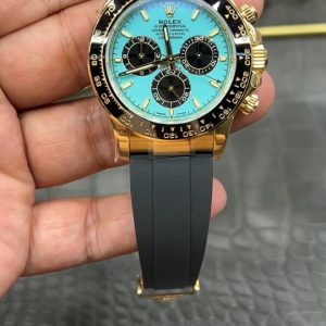 CBD Rolex Daytona Weighted Series / 40mm Tiffany Blue Dial 157g / Powered by Dandong 4131 Automatic Chronograph Mechanical Movement