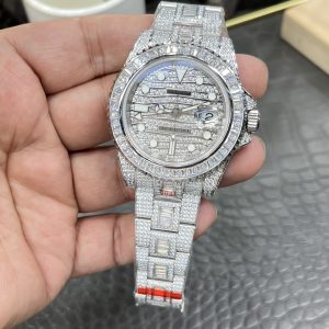 Alternative view of R8 Rolex Full Diamond Star Series / 40mm / Dandong 3235 Automatic Mechanical