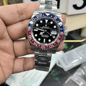 Alternative view of Rolex GMT-Master II Series / 40mm Coca-Cola Bezel v2 Version / Shanghai Movement Modified to 3235 Automatic Mechanical