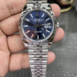 Replica Rolex Datejust Series / 41mm Blue Datejust 27 Jewels / Powered by Shanghai-modified Dandong 3235 Automatic Mechanical Movement