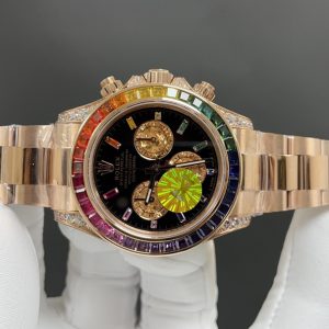 Alternative view of Today's Pick🌐 Rolex Rainbow Datejust Rose Gold & Platinum Dial 40mm 7750 Movement  Top-tier Quality  Actual Photos Before Shipment✈️