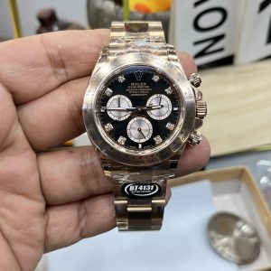 BT Rolex Daytona Series / 40mm Rose Gold Daytona / 4131 Dandong Mechanical Chronograph