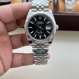 Rolex Datejust Series / 41mm Black Datejust / Shanghai-modified Dandong 3235 Automatic Mechanical Movement