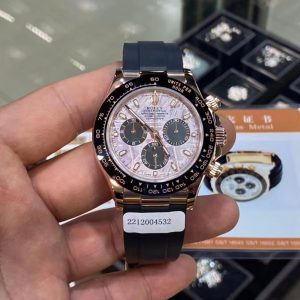 Custom 18K Gold-Plated Edition Gold-Plated Daytona Meteorite Dial