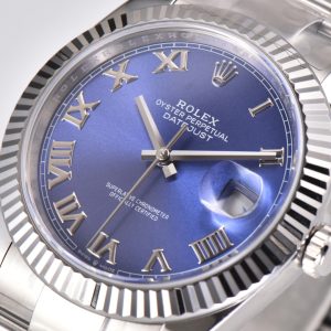 Alternative view of Clean Factory/C Factory Rolex 126334 Datejust 1: Features a 1:1 Super 3235 integrated movement with non-calibre decoration. Extremely stable movement. 2: Entire watch crafted from 904L stainless steel /paired with AR factory steel bracelet and IP vacuum-plated platinum bezel / Free replacement if color fades 3: Dial sunburst pattern nearly identical to genuine 4: Market's only version with authentic calendar font; subsequent 1-31 date displays feature genuine/fake font comparison 5: Only replica achieving luminous hands/indexes in matching color, achieved through third-party manufacturing + self-procured Swiss C1+C3 luminous powder. 6: Indexes/crown logo studs feature full platinum electroplating. Though clean styles are scarce, nearly every piece is a masterpiece. Completely resolves most Datejust pain points on the market—born for perfection. clean-datejust