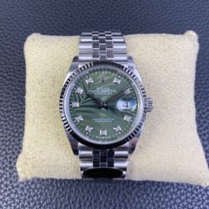 Rolex Datejust Green Maple Leaf Dial