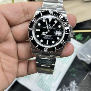 Alternative view of Rolex Submariner Series / 41mm Black Sub / Shanghai Movement Modified to Dandong 3235 Automatic Mechanical
