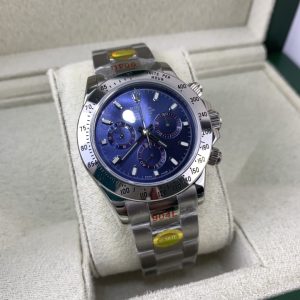 Alternative view of Royal Authentic  Rolex Daytona Series Blue Dial Men's Watch