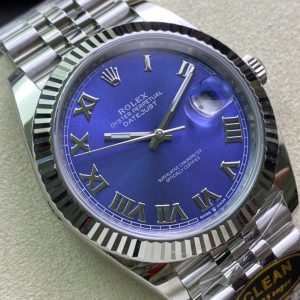 Alternative view of Clean Factory C Factory Rolex Datejust 41mm Series M126334-022 1: Features a 1:1 Super 3235 integrated movement with 72-hour power reserve. No fake movement decoration. Extremely stable movement. 2: Full 904L stainless steel case /paired with AR Factory steel bracelet and IP vacuum-plated platinum bezel / Free replacement for color fading 3: Gray dial closely matches genuine 4: Market's only authentic calendar font; subsequent 1-31 date fonts individually verified 5: Only replica achieving luminous hands/indexes in matching color—all third-party factory-processed with self-sourced Swiss C1+C3 luminous powder. 6: Indexes/crown logo studs feature full platinum electroplating. Though clean styles are scarce, nearly every piece is premium quality. Completely resolves most Datejust pain points—crafted for perfection. Clean-Datejust