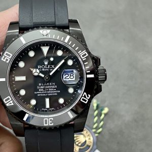 Blaken Rolex Submariner All-Black 3135 Movement 40mm