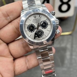 Alternative view of Vs Rolex Daytona Series / 40mm Gray Steel Daytona with Balance Weight, 184g / Powered by Dandong Cal.4131 Automatic Chronograph Mechanical Movement