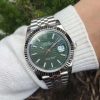 Rolex Classic Datejust 126334, new model with wave-patterned green dial, 41mm
