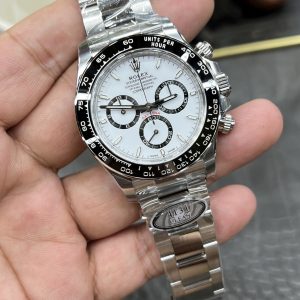 Alternative view of Rolex Daytona Series / 40mm Panda Daytona / Featuring Shanghai-modified Dandong Cal.4131 Automatic Chronograph Mechanical Movement
