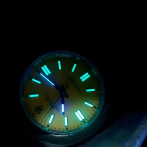 Alternative view of Rolex 41mm Oyster Perpetual Luminous Dial 😍