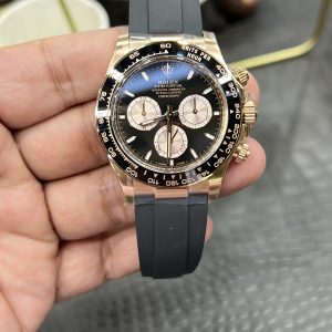 Rolex Daytona Series / 40mm Rose Gold Daytona / Shanghai Movement Modified to Dandong 4131 Automatic Chronograph Mechanical