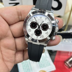 Alternative view of Rolex Daytona/40mm White Magic Daytona/Shanghai 4130 modified Dandong automatic mechanical movement