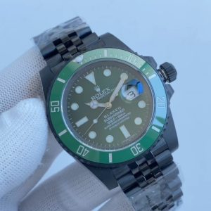 SJ Production Bare Watch: 1700 With Box: 1800 Third Generation Latest Upgrade BLAKEN Edition Submariner Series! Night Black Rolex 🎮B33 Five-Set Strap Series. Rolex Carbon Black Steel Emperor! Modified Rolex Submariner Series! The Ultimate Gear!Submariner 40 Series 1⃣️BLAKEN Premium Modified Submariner Series! Makes you look gorgeous and cool! 🎮2⃣️Case features DLC black coating. 100% faithful reproduction of the Blacken team's signature dark night black dial with gritty texture! 3⃣️Equipped with integrated 3135 mechanical movement! Exceptional stability!4⃣️40mm diameter, 11mm thickness! - A work of sincerity. Welcome watch enthusiasts to appreciate! 🎮S1 Exquisite Recommendation: Men's Mechanical Wristwatch