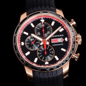 Alternative view of 🇧🇪 V7's Ultimate Chopard Masterpiece Proudly Presented by Seven Stars Highly Recommended Chopard Racing Series Masterpiece The Ultimate Creation Exceptional Aesthetics Top-Tier Craftsmanship 1. V7 Factory is the industry's sole purchaser of Chopard's classic Racing Series limited edition timepiece for mold acquisition. This watch presents significant challenges in every detail.V7 spent over a year and dozens of revisions to achieve a perfect clone. As shown in the simple disassembly of the watch, every aspect maintains perfect consistency, presenting the authentic original aura. 2. This Racing Series chronograph features exceptionally rich details on both the dial and case back. As illustrated, V7's dial perfectly replicates the original's color and texture, with printing indistinguishable from the genuine article.Notably, the watch is fitted with an exceptionally large, ultra-transparent sapphire crystal boasting industry-leading clarity, perfectly matching the genuine piece. Crucially, the sapphire incorporates an integrated date magnifier identical to the authentic version (unlike Rolex's surface-mounted magnifier). This highly cost-intensive technique is unique in the industry, delivering truly commendable results!3. V7 Factory maintains rigorous standards, focusing on both form and function. Though the movement remains hidden beneath the solid caseback, they eschewed the common practice of using unfinished 7750 movements. Instead, they custom-engineered an optimized, finely-finished 7750 movement that mirrors the genuine article. Both performance and aesthetics achieve near-perfect alignment with the original, and internal components are fully interchangeable with the authentic piece.The crown and crown stem's shape and dimensions are professionally customized to match the genuine article. 4. V7 Factory upholds its signature mastery in case craftsmanship. The case diameter, thickness, lines, and curves are 100% identical to the original. The checkered pattern filling on the case back replicates the genuine factory's exact process and materials, with crisp, bold engravings that are utterly convincing!5. V7 Factory leaves no detail overlooked: the fishscale pattern and engravings inside the case back, screw positions, engraving depth, bezel, and sapphire components all achieve perfection, enabling seamless replacement with genuine parts.6. V7 Factory's industry-exclusive design features a genuine imported natural rubber strap with perforated outer leather lining, replicating the ultra-thin calfskin exterior. The inner rubber side showcases a 1960s-style Dunlop tire tread pattern.Visually and tactilely indistinguishable from the genuine article, the newly molded folding clasp faithfully replicates the original's structure, material, and polish—a flawless clone! V7 Factory's strap and clasp craftsmanship and materials represent the industry's pinnacle, with costs reaching several times the standard industry norm.7. Hand detailing is meticulously executed—length, angle, width, pinholes, and color all match the genuine article, with exceptionally fine polishing! 8. The V7 dial perfectly replicates the genuine piece's color, texture, pattern, and calendar font. Even the highly challenging inner shadow hour markers are precisely matched.9. V7 Factory's luminescence matches the original, utilizing premium Swiss-imported luminous material for exceptionally strong night visibility. The V7's even luminescent filling even surpasses the genuine article in effect!10. The Chopard Racing watch faithfully preserves the series' classic style—robust, clear, elegant, and practical. Designed as a sporty timepiece for racing enthusiasts, it remains strikingly stylish even with formal attire. With a 44mm diameter and 14mm thickness, it offers exceptional comfort. This V7 masterpiece delivers pure, authentic quality—truly a must-have!