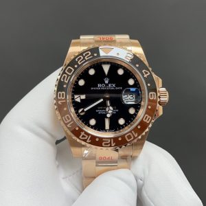 Rolex GMT-Master II Full Rose Gold Bezel 40mm 3186 Movement Top-Grade Quality