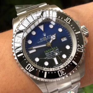 Lauser Gradient Blue Ghost King, 3135 mechanical movement, 43mm diameter, visible case diameter: 44mm, men's wristwatch, automatic mechanical movement, stainless steel bracelet, solid case back.