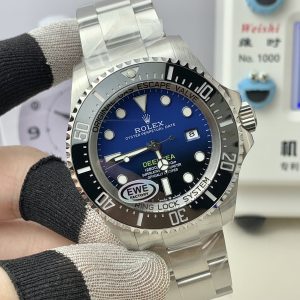 Alternative view of EWE 2024 Super Ghost King 904L 3235 All-in-One  New Model:The perfect replica of the Rolex SEA-DWELLER Ghost King 44MM, featuring a parallel-import Ghost King SEA case crafted from authentic Super 904L material identical to the genuine article. Equipped with a custom-made exclusive 3235 integrated movement paired with a Swiss-synchronized mainspring offering 72-hour power reserve (non-Shanghai movement at 36 hours). Redefining the pinnacle of Ghost King replicas, this is the true god-tier replica Rolex Ghost King.[EWE Production]