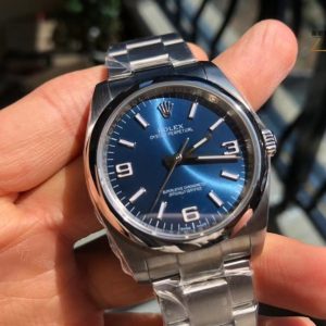 Alternative view of Rolex Oyster Perpetual Blue Dial Men's Watch