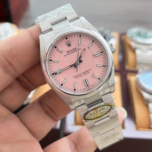 Alternative view of Rolex Oyster Perpetual Series / 36mm Pink Dial / 3230 Automatic Mechanical Movement