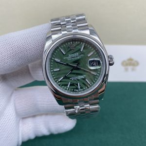 Alternative view of Royal Authentic Rolex Oyster Perpetual Series, 36mm Olive Leaf