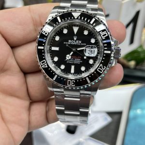 Alternative view of vs Rolex Red Submariner / 43mm / 3235 Dandong Mechanical