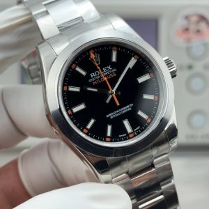 VS.v2 "Lightning" Edition: Blue Dial, Black Dial, White Dial, Digital Dial Vs Factory, ROLEX Rolex Milgauss Series, 🏅️ Authentic Triple-Code Match, NFC-Enabled! Quality Guaranteed! 116400 Lightning Hands, Green Sapphire Crystal, 904L Steel Highest Version, Blue Dial, Green Dial, White Dial, Black Dial! Anti-Magnetic Dual Case Back! ✅✅✅ Synchronized green sapphire crystal, custom solid-pivot 3131 integrated movement. Dimensions: 40mm. Oystersteel forged steel case. 📸 Crafted from 904L steel—a superalloy widely used in high-tech, aerospace, and chemical industries, ensuring exceptional corrosion resistance.Oystersteel is exceptionally durable and polishable, maintaining its beauty even in the harshest environments. The electric blue dial, paired with green sapphire crystal, complements the iconic lightning-shaped seconds hand.Rolex Milgauss—A Tribute to Science! Authenticated by the watch's ⌚️ reference code 6R9999V6 (three codes matching), complete with NFC card. Genuine replica, crafted by VS Factory. Actual photos upon shipment. 🎁 The ultimate luxury gift recommendation! 💥 Authentic VS Factory quality—exclusive excellence. 📷